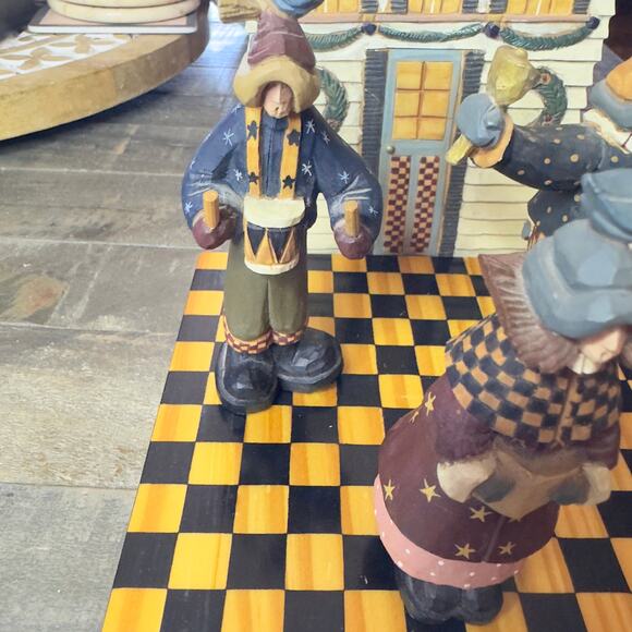 Williraye Studio Limited Ed Christmas "A Country Carol" 5 Pcs Signed 613/5000 - Picture 2 of 7